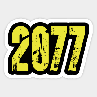 2077 Sticker